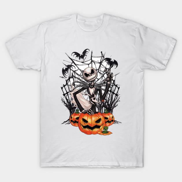 Pumpkin King T-Shirt by JoeConde